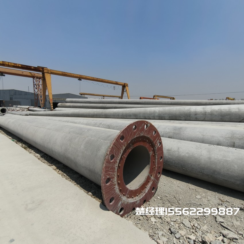 巨野12米无拉线电杆